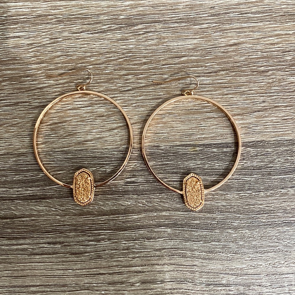 Kendra Scoot Rose Gold Elora Hoop Rose gold